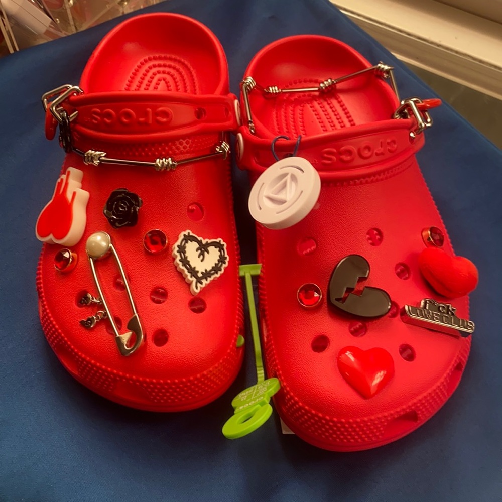 Brand new authentic Karol g crocs never worn.